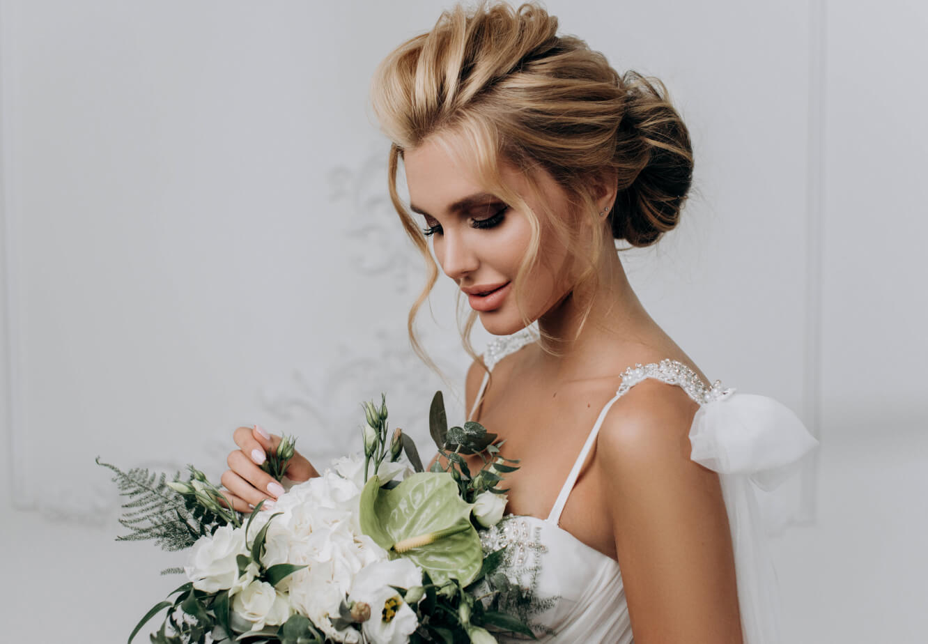 <span>Wedding Hair and</span> Makeup Services
